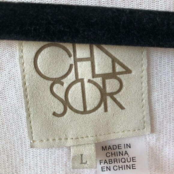 Chaser Fuzzy Textured Cold Shoulder Sweater - Picture 8 of 9